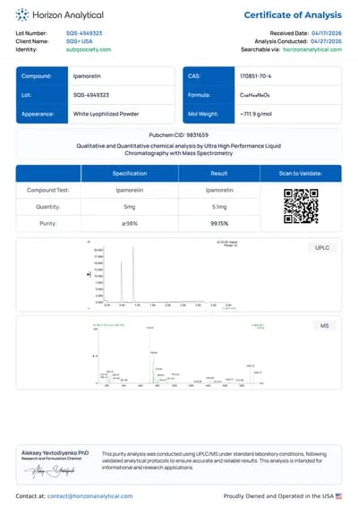 CJC-1295/Ipamorelin (No DAC) 10mg  3